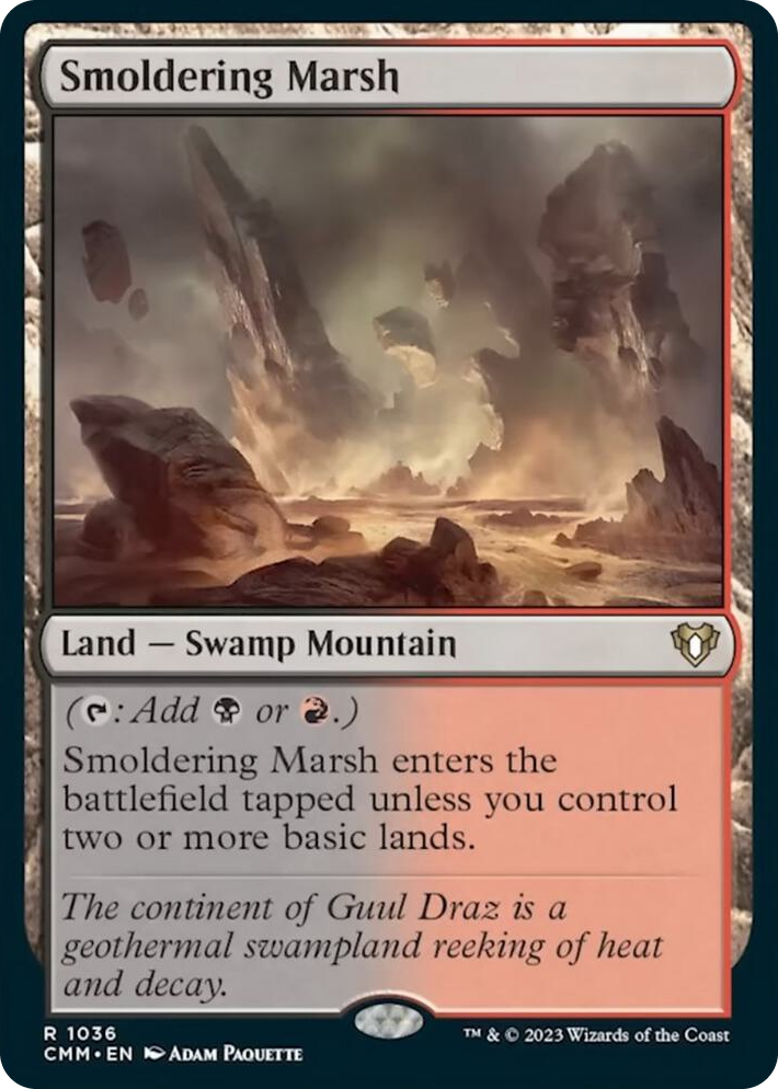 1036 Smoldering Marsh R Commander Masters