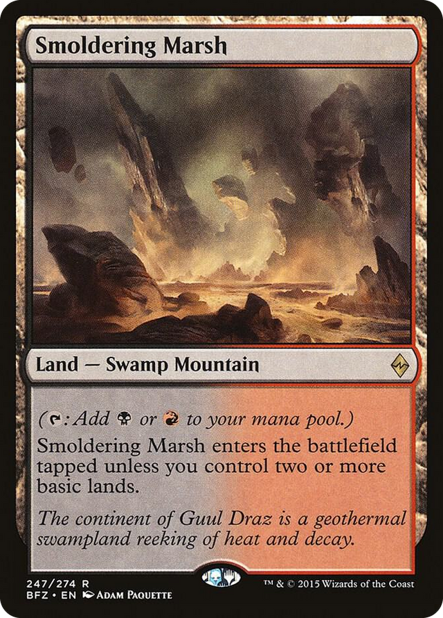 0247 Smoldering Marsh R Battle for Zendikar