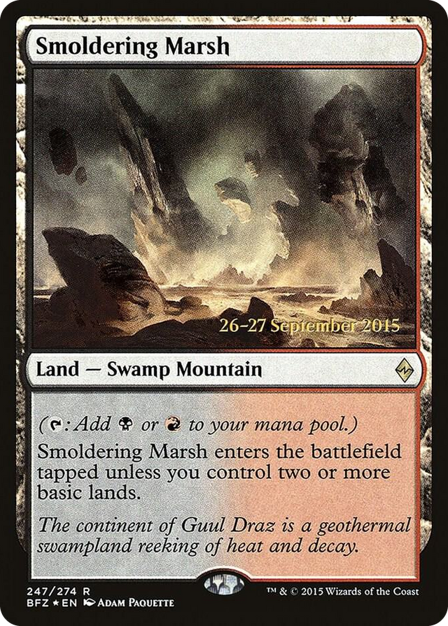 0247 Smoldering Marsh R Prerelease Cards