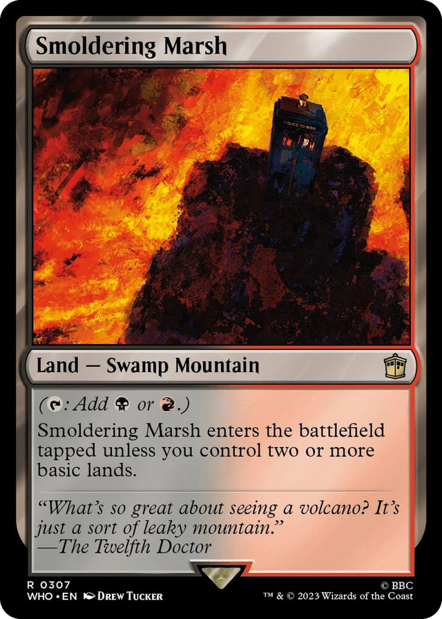 0307 Smoldering Marsh R Universes Beyond: Doctor Who