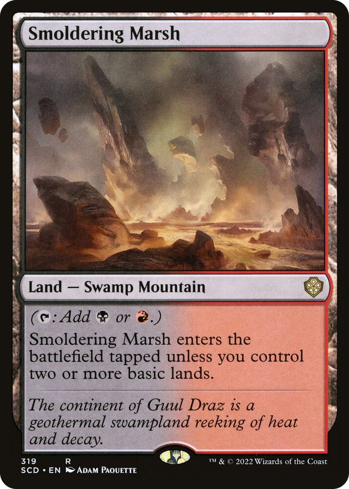 0319 Smoldering Marsh R Starter Commander Decks