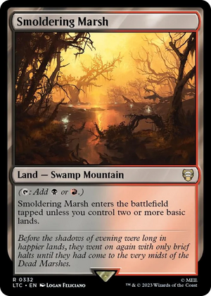 0332 Smoldering Marsh R Commander: The Lord of the Rings: Tales of Middle-earth