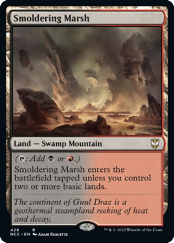0428 Smoldering Marsh R Commander: Streets of New Capenna