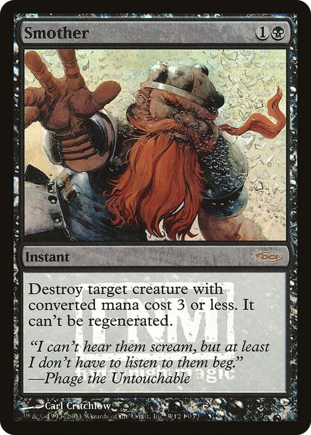 0008 Smother P FNM Promos