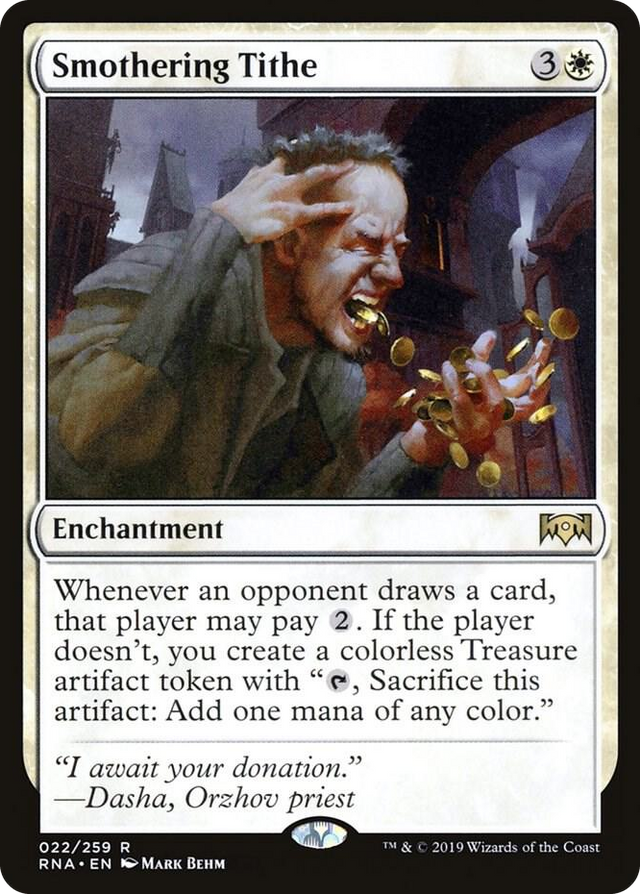0022 Smothering Tithe R Ravnica Allegiance