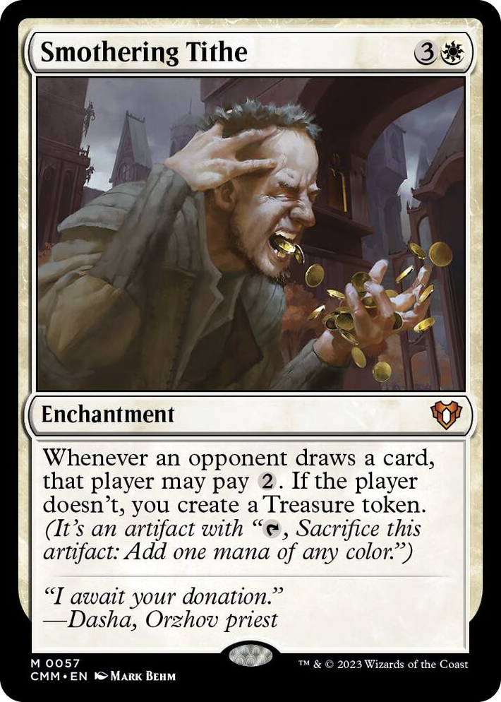 0057 Smothering Tithe M Commander Masters