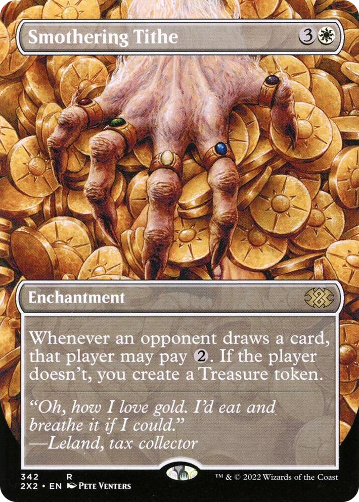 0342 Smothering Tithe (Borderless) R Double Masters 2022