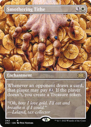 0342 Smothering Tithe (Borderless) R Double Masters 2022