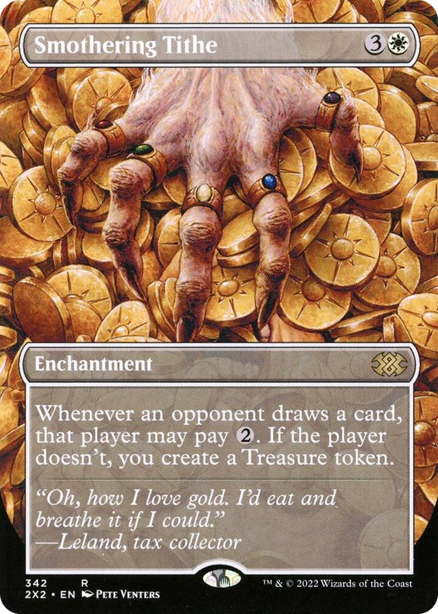 0342 Smothering Tithe (Borderless) R Double Masters 2022