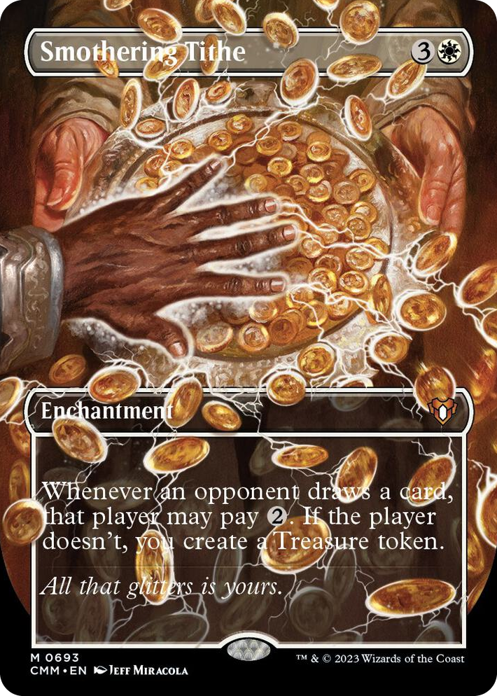 0693 Smothering Tithe (Borderless) M Commander Masters