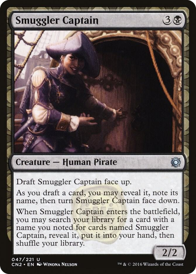 Smuggler Captain #47 U - Conspiracy: Take the Crown Pokemon card