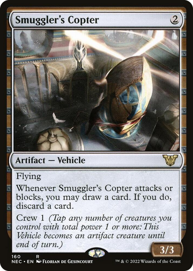 0160 Smuggler's Copter R Commander: Kamigawa: Neon Dynasty
