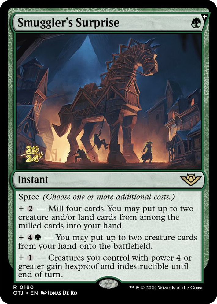 0180 Smuggler's Surprise R Prerelease Cards