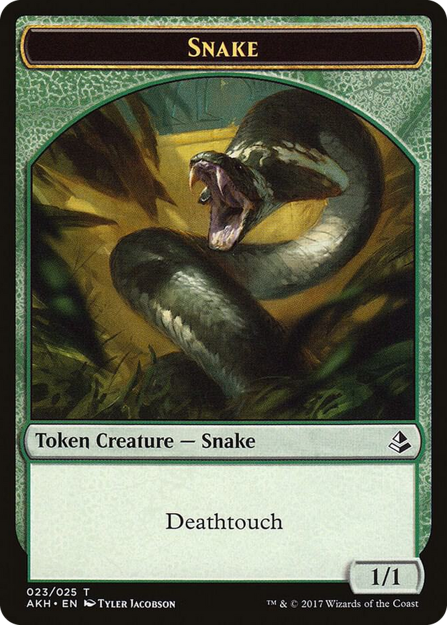 0023 Snake Token T Amonkhet