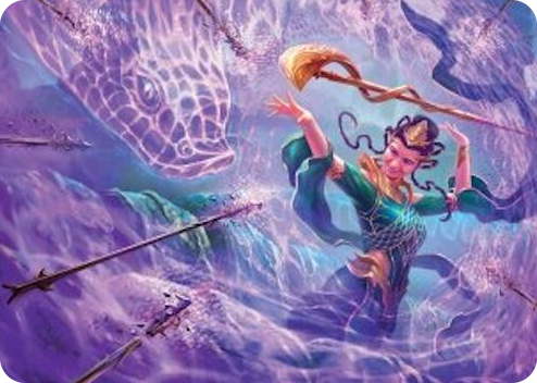 Snakeskin Veil Art Card (19/54) #19 S - Art Series: Tarkir: Dragonstorm Pokemon card