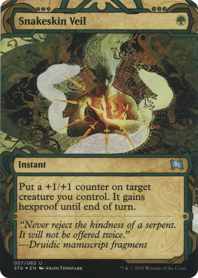 0057 Snakeskin Veil (Foil Etched) U Strixhaven: Mystical Archive