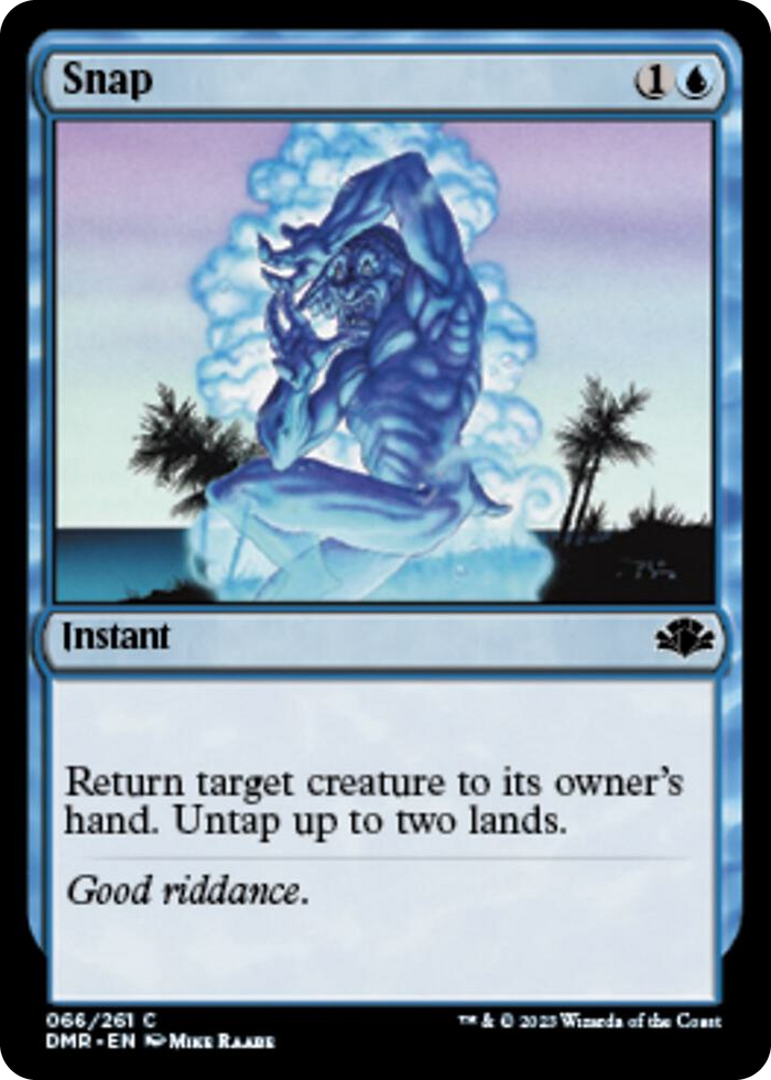 Snap #66 C - Dominaria Remastered Pokemon card