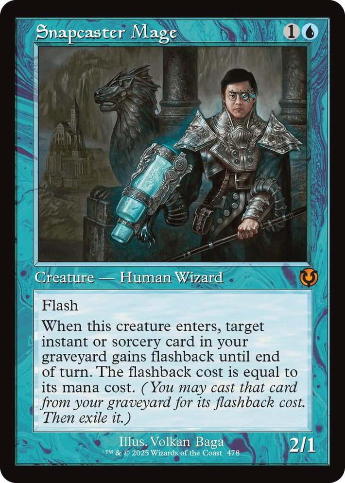 0478 Snapcaster Mage (Retro Frame) M Innistrad Remastered