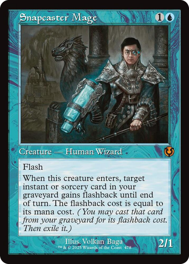 0478 Snapcaster Mage (Retro Frame) M Innistrad Remastered