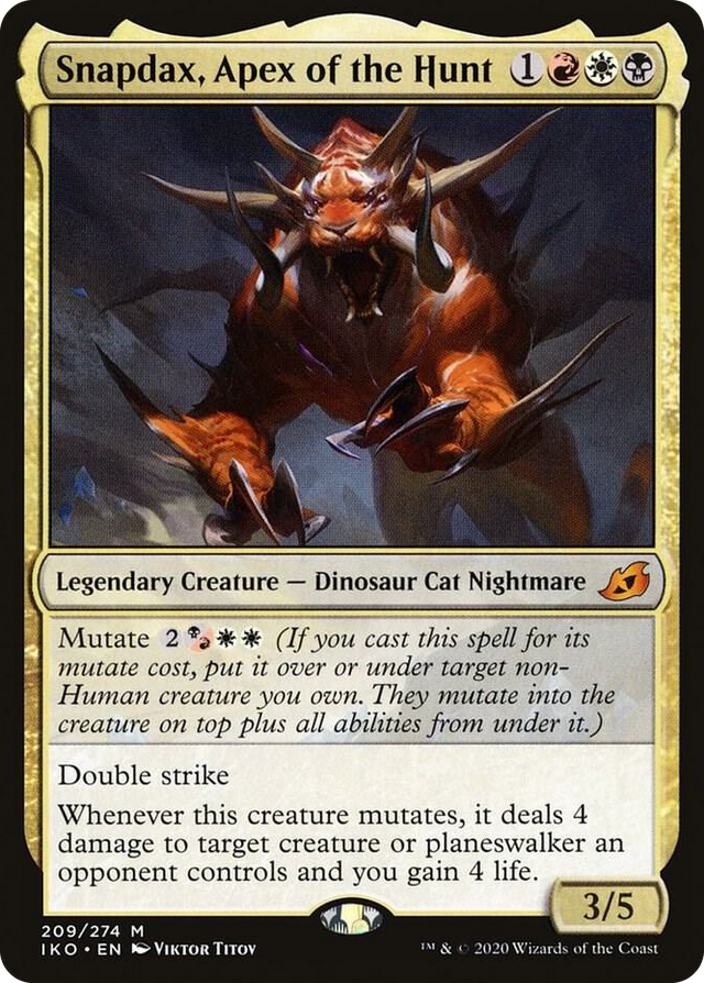 0209 Snapdax, Apex of the Hunt M Lair of Behemoths