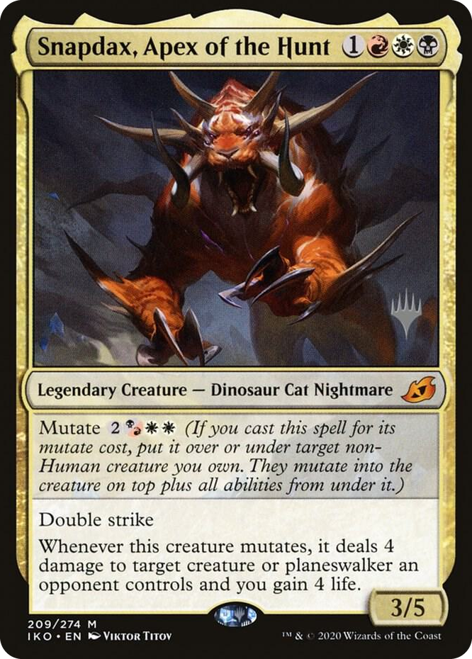 0209 Snapdax, Apex of the Hunt M Promo Pack: Ikoria