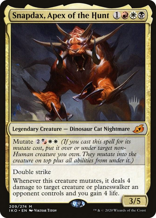 0209 Snapdax, Apex of the Hunt M Promo Pack: Ikoria