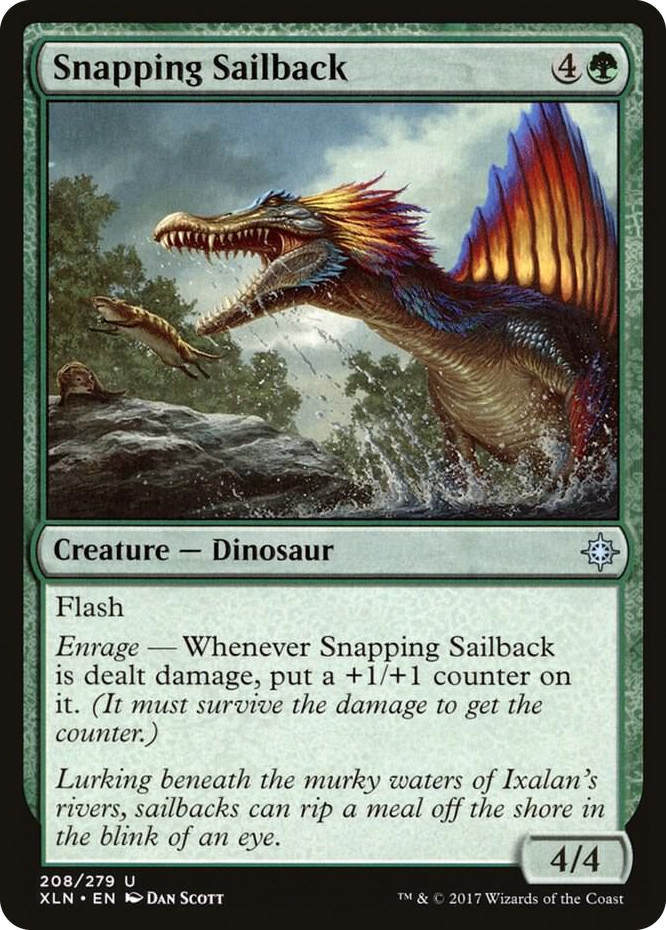 0208 Snapping Sailback U Ixalan