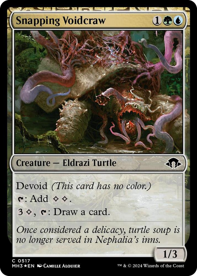 0517 Snapping Voidcraw (Ripple Foil) C Modern Horizons 3