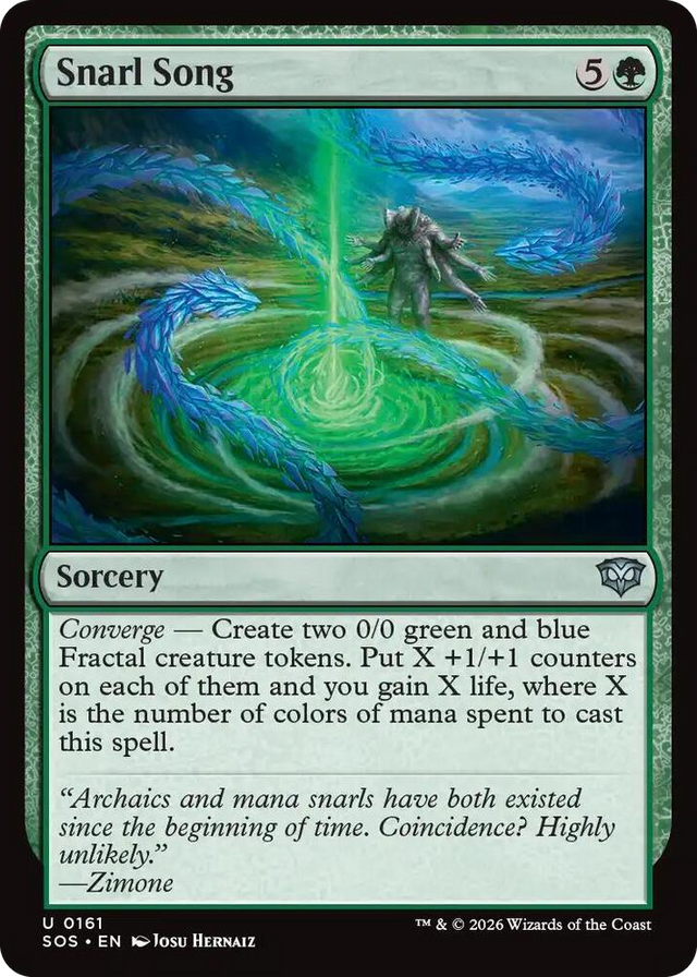 0161 Snarl Song U Secrets of Strixhaven