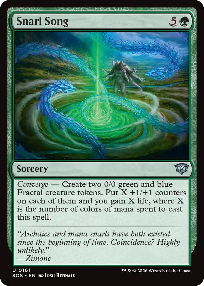 0161 Snarl Song U Secrets of Strixhaven