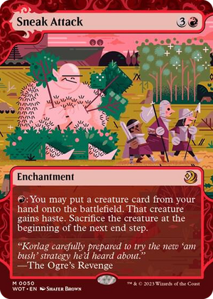 0050 Sneak Attack M Wilds of Eldraine: Enchanting Tales