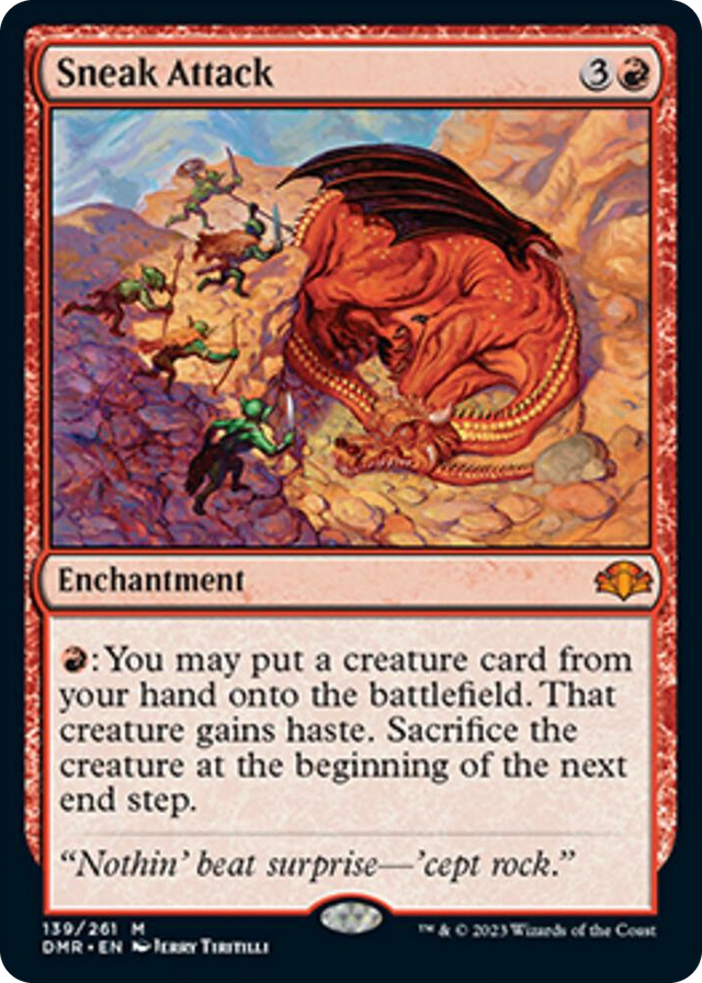 0139 Sneak Attack M Dominaria Remastered