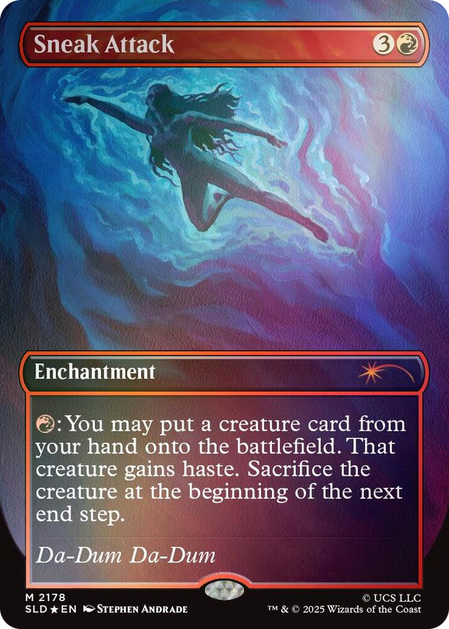 2178 Sneak Attack (Rainbow Foil) M Secret Lair Drop Series
