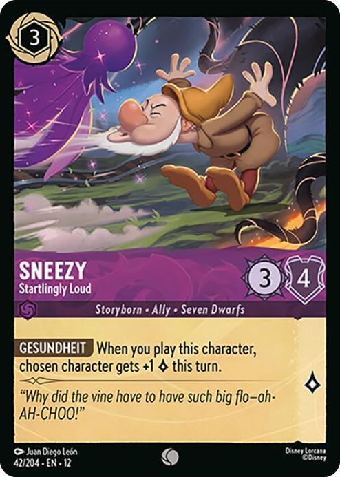 0042 Sneezy - Startlingly Loud Common Wilds Unknown