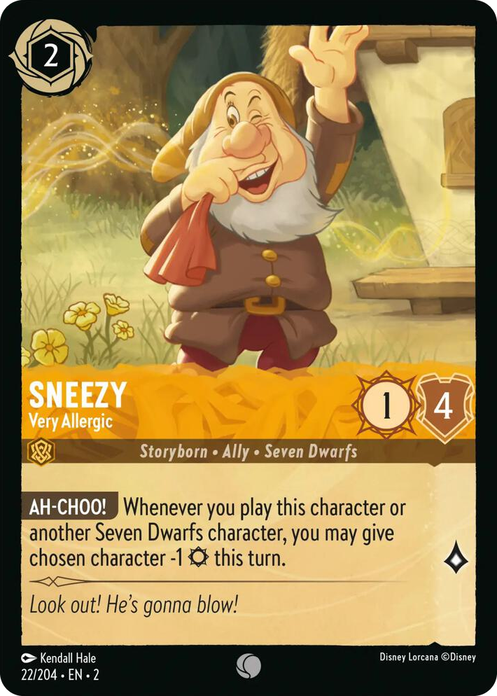 0022 Sneezy - Very Allergic Common Rise of the Floodborn