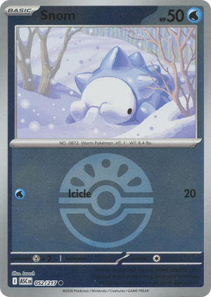 0052 Snom (Friend Ball) Common Ascended Heroes