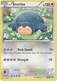0026 Snorlax Common Kalos Starter Set