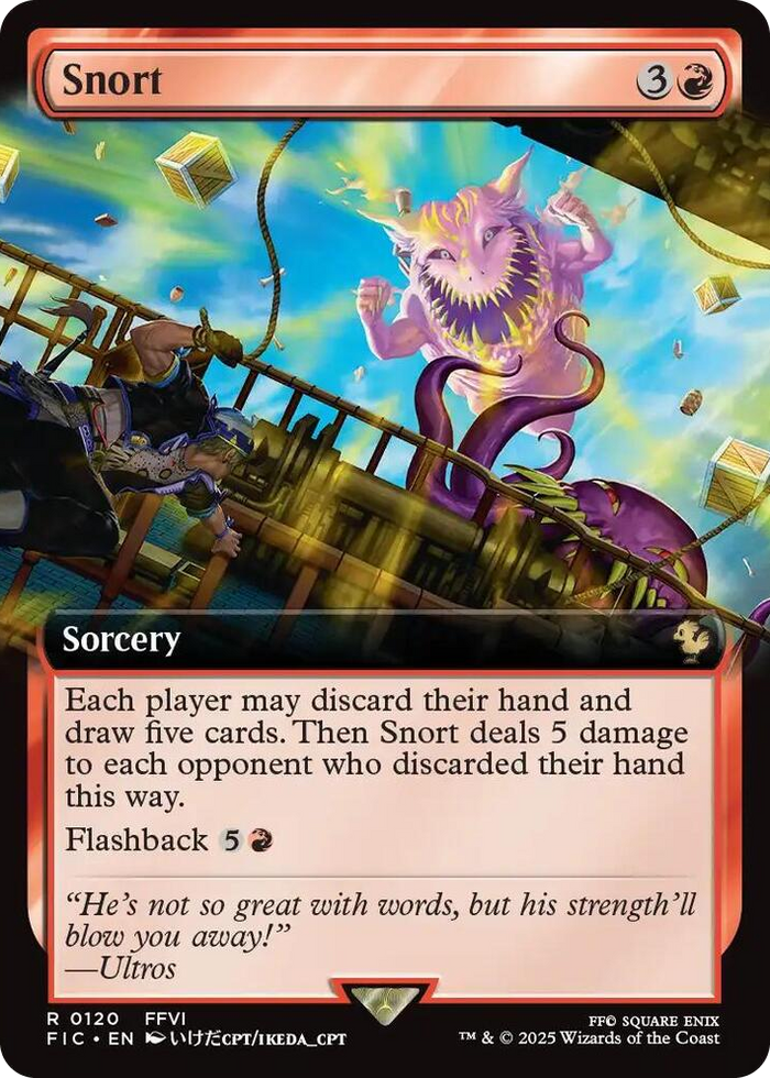 0120 Snort (Extended Art) R Commander: FINAL FANTASY
