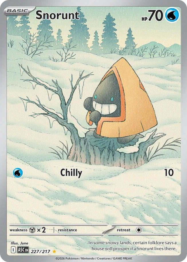 0227 Snorunt Illustration Rare Ascended Heroes