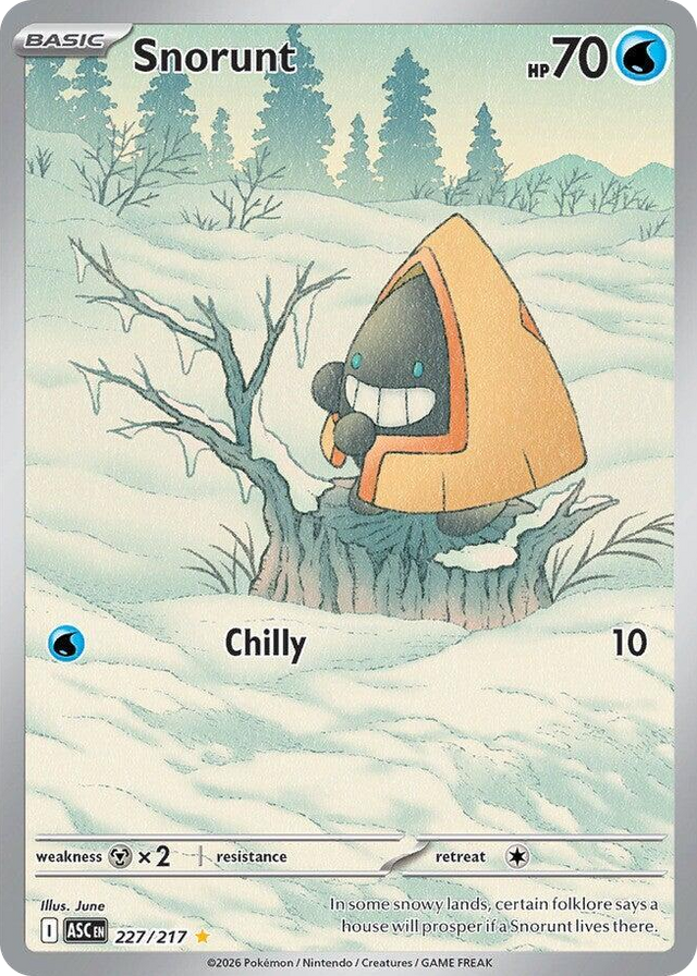 0227 Snorunt Illustration Rare Ascended Heroes