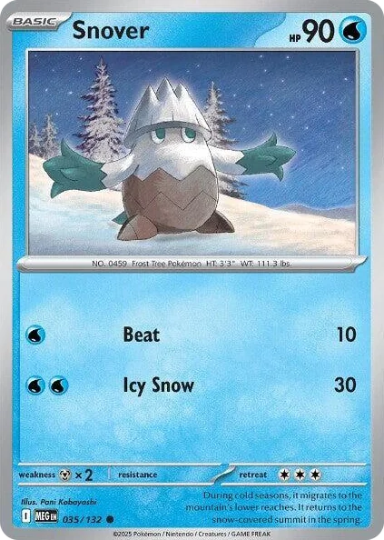 0035 Snover Common Mega Evolution
