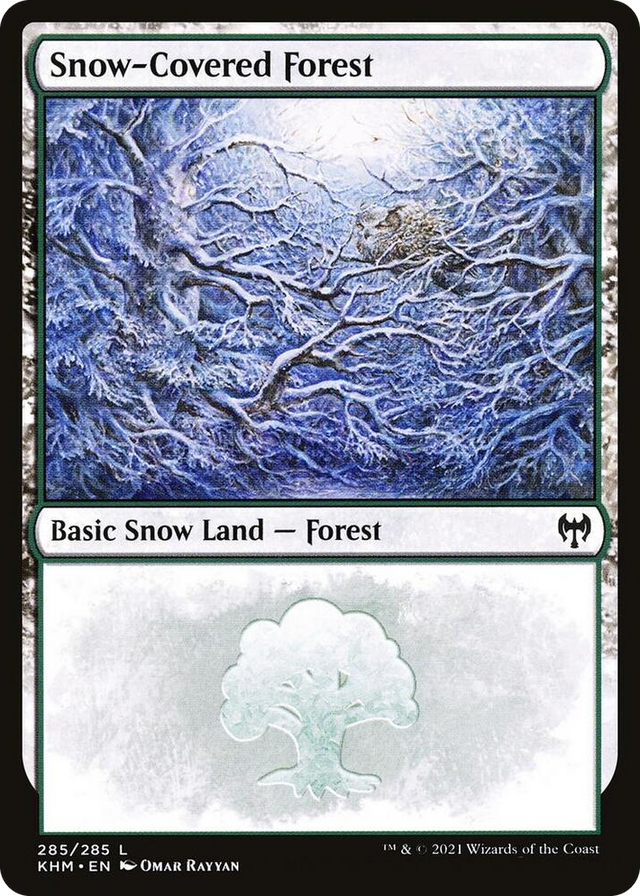 0285 Snow-Covered Forest (285) L Kaldheim