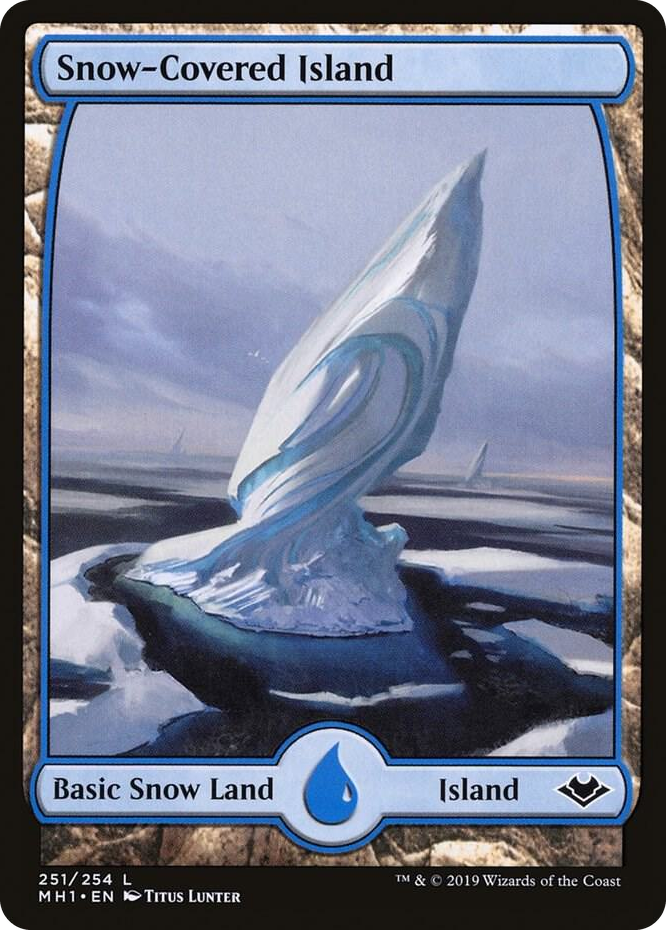 0251 Snow-Covered Island L Modern Horizons