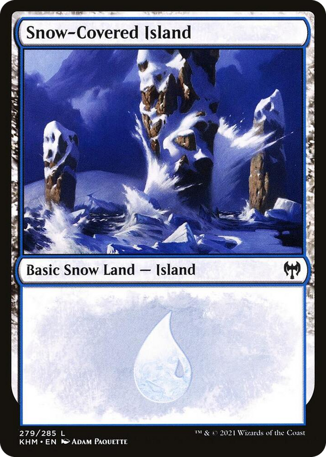 0279 Snow-Covered Island (279) L Kaldheim