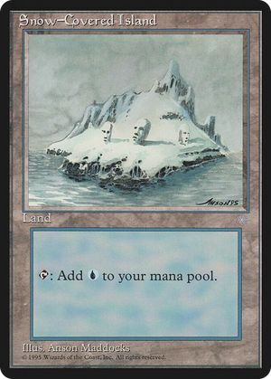 0348 Snow-Covered Island L Ice Age