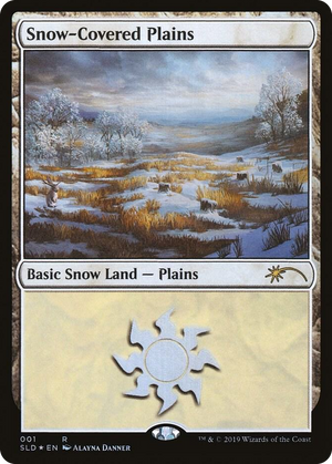 0001 Snow-Covered Plains (1) R Secret Lair Drop Series