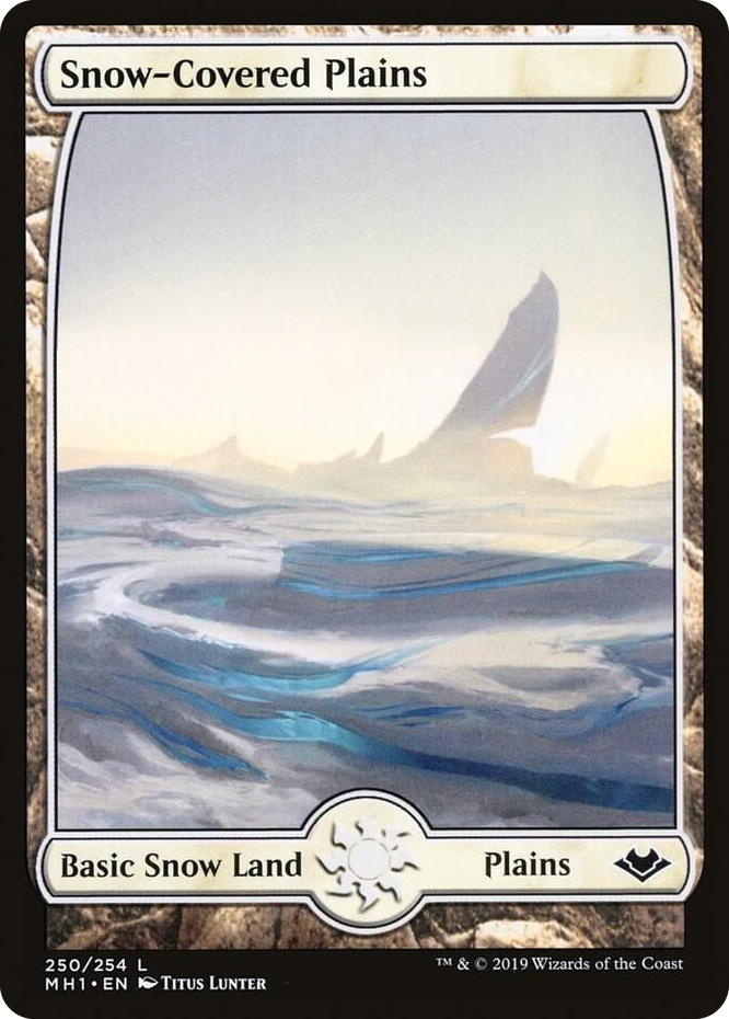 0250 Snow-Covered Plains L Modern Horizons