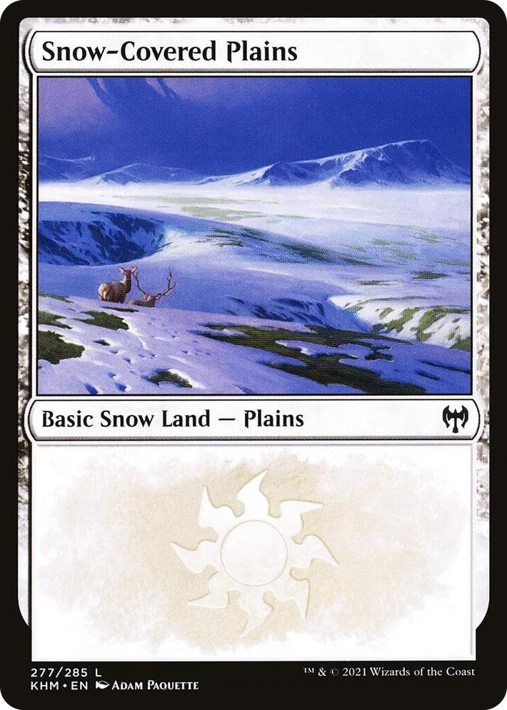 0277 Snow-Covered Plains (277) L Kaldheim