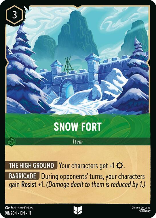 0098 Snow Fort Uncommon Winterspell