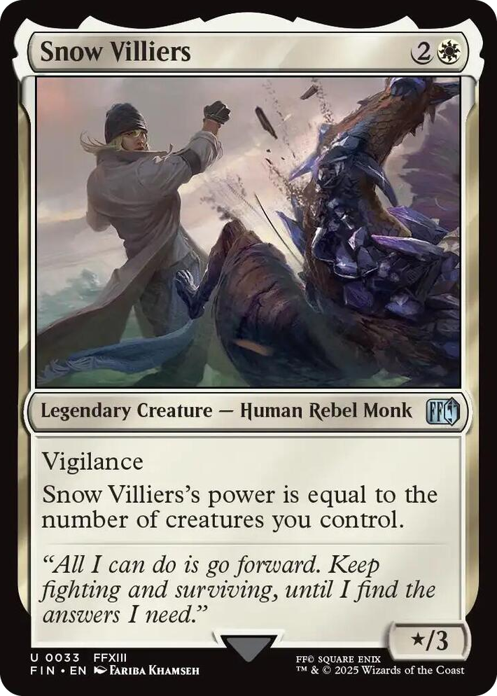 0033 Snow Villiers U FINAL FANTASY